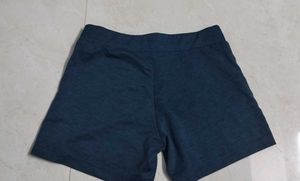 Navy Active Shorts