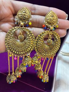 Ethnic Jhumka Earrings