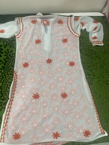 Chickankari Top With Dupatta 📌sale 199