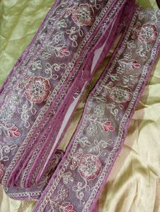Embroidered 9 Meter Lace