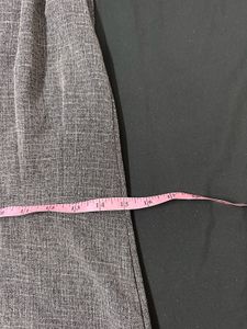 Gray Sleeveless Mini Dress