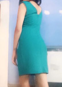A Beautiful Sea Green Dress