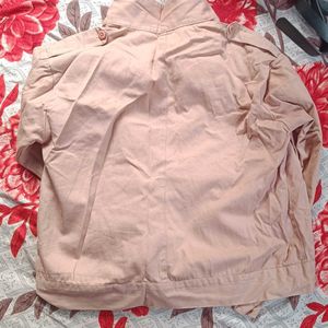 Dusty Rose Embroidered Jacket