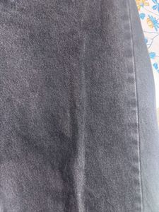 Wide Leg Black Jeans