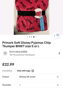 Original Disney Sweat Tshirt 👕