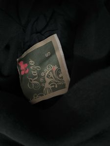 Black Mini Highwaist Skirt