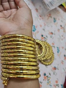 Golden Heart Bangles,Indo Western  Baangle Brecelt
