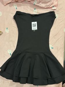 Black Off-Shoulder Dress