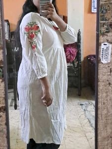 Beautiful Off White Kurta