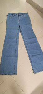 Bell Bottom Blue Jean