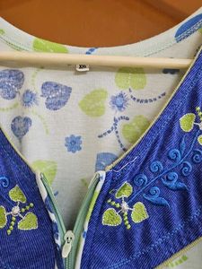 Floral Print Nighty (44 to 50 Inches)