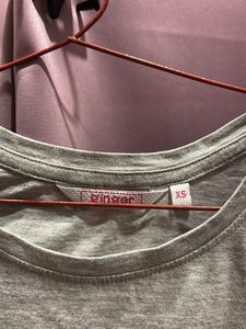Grey &#39;Need My Space&#39; Tee