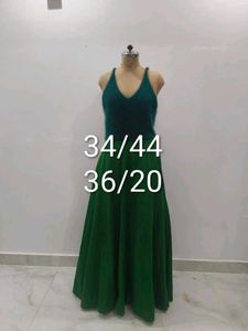 Green Skirt &amp; Top Set