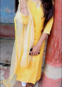 Yellow Kurta Set