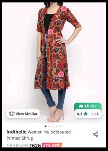 Stylish Printed shrug