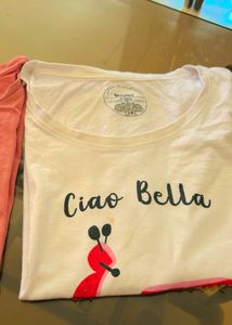 Coral Graphic T-Shirt