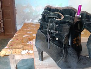 Beautiful Velvet Boots