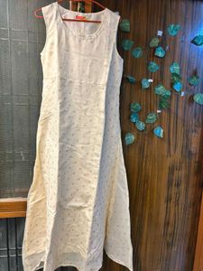 Ivory Sleeveless Dress