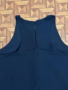 Navy Sleeveless Dress