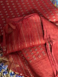 Red &amp; Gold Sari