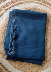 Saree With Paded Stich Blouse