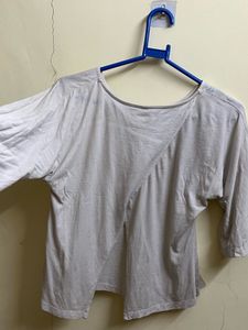 Slit Back Top