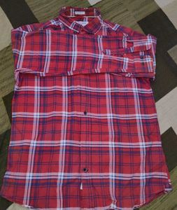 U.S. Polo Assn. Red Plaid Button-Down