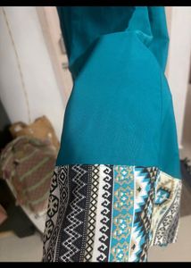 Ikat print Ethnic kurta / Gown