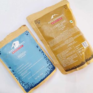 Alps Goodness Indigo &amp; Curry Leaf Powder