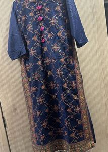 Navy Blue Full Dress