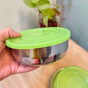2 Pcs Set Of Tiffin (Container) 😳