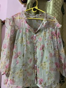 Floral Top From AND