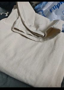 Off White Straight Leg Jeans