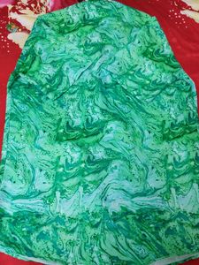 New Green Patterned Shirt