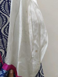 ✨ Multicolored Embroidered Kurta with Net Sleeves