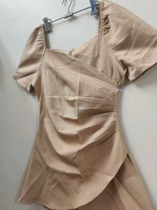 Beige Dress