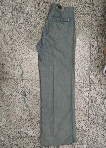 Unisex Grey Trouser Pants
