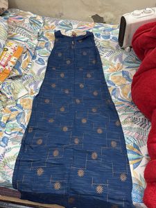 Elegant Navy Blue Kurta