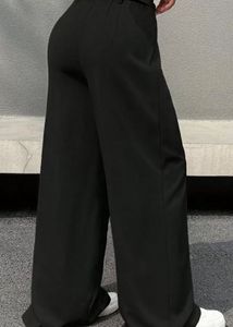 AAHWAN Women Relaxed Loose-fit High Rised Trouser