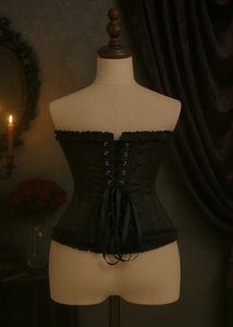 Gothic Black Princess Corset 🖤