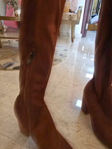 Brown Thigh High Boots