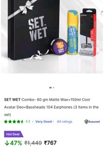 SET WET Combo