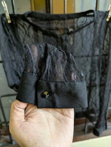Black Net Jacket