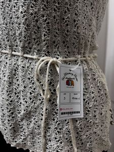 White Crochet Lace Top