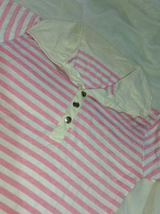 Striped Pink Top
