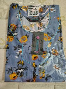 Combo Of 2 Long Zip Nighty