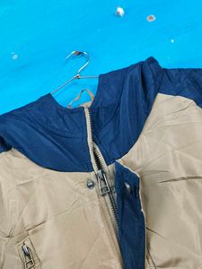 Color Block Puffer Jacket Stylish