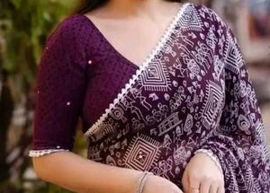 Saree With Blouse
