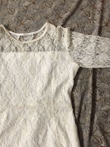 White Lace Dress (princess WhiteSwan)