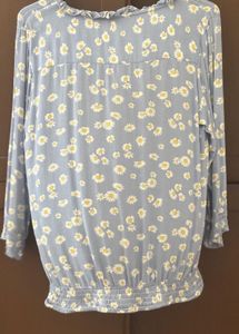 Floral Button-Down Top